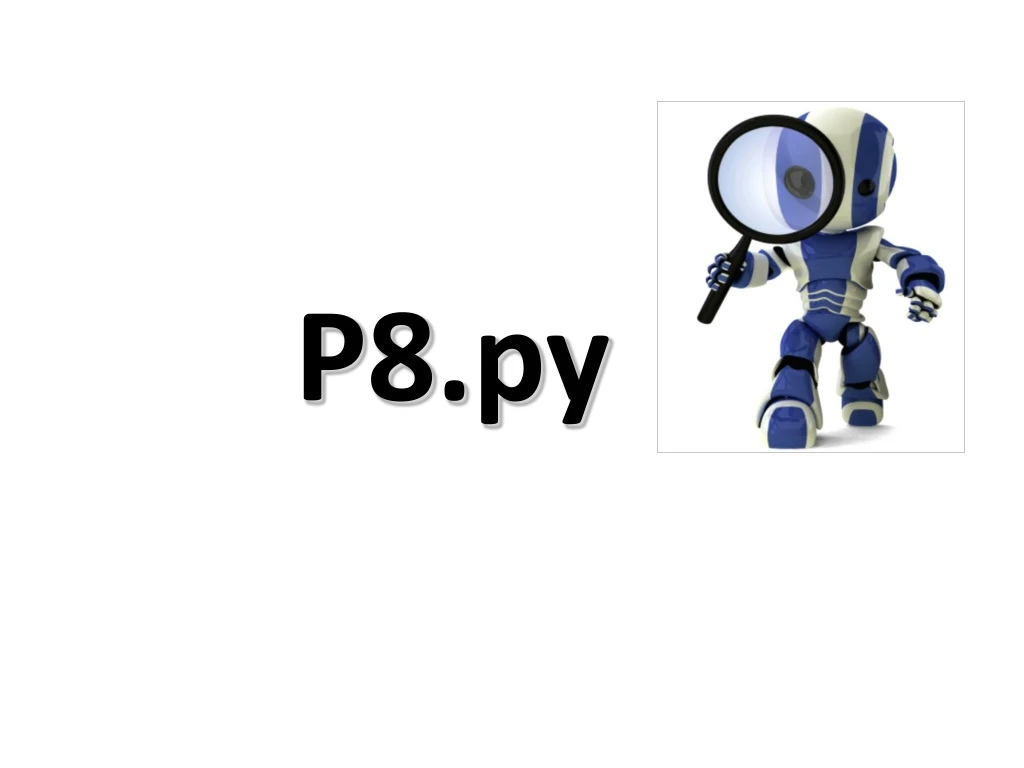 p8 py