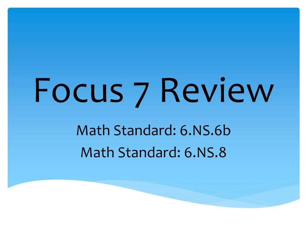 focus 7 review