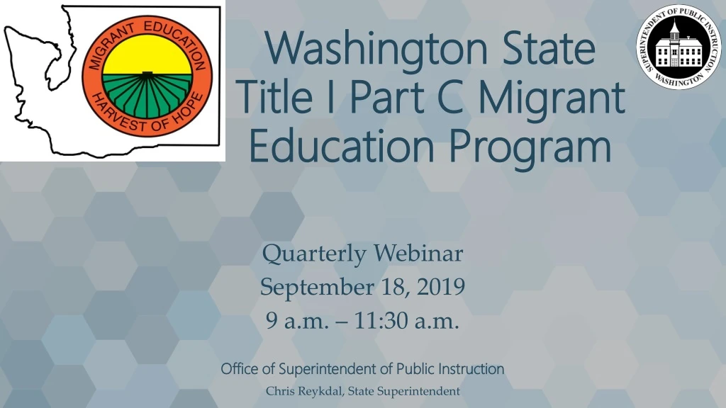 washington state title i part c migrant education program