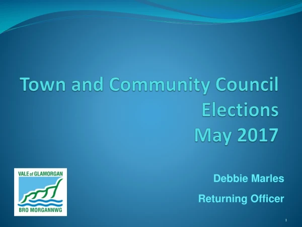 Town and Community Council Elections May 2017