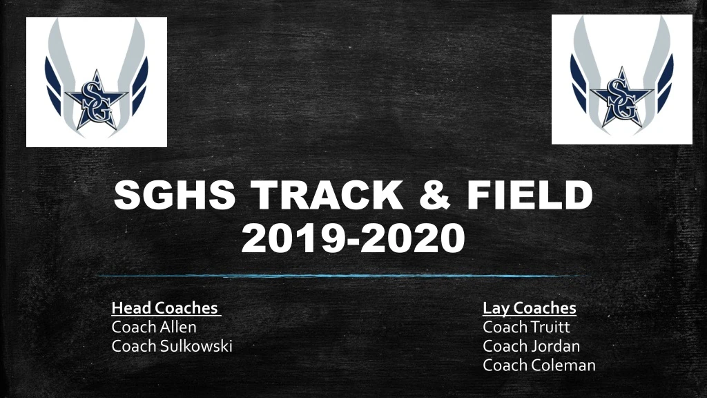 sghs track field 2019 2020