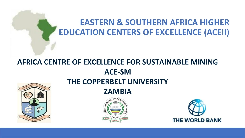 eastern southern africa higher education centers of excellence aceii