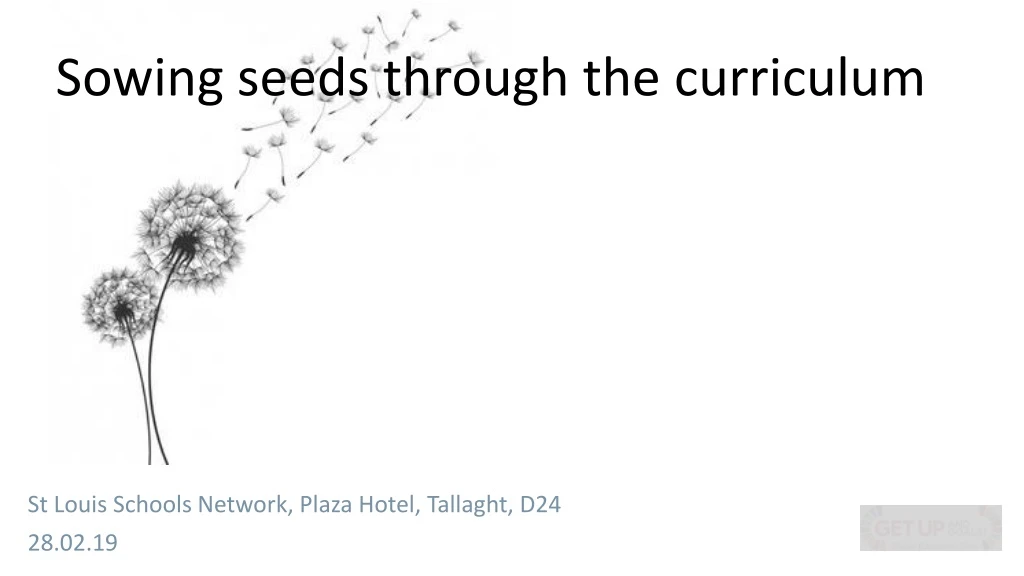 sowing seeds through the curriculum