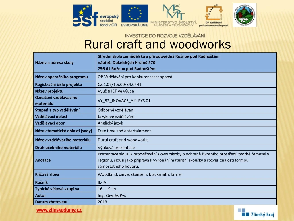 rural craft and woodworks