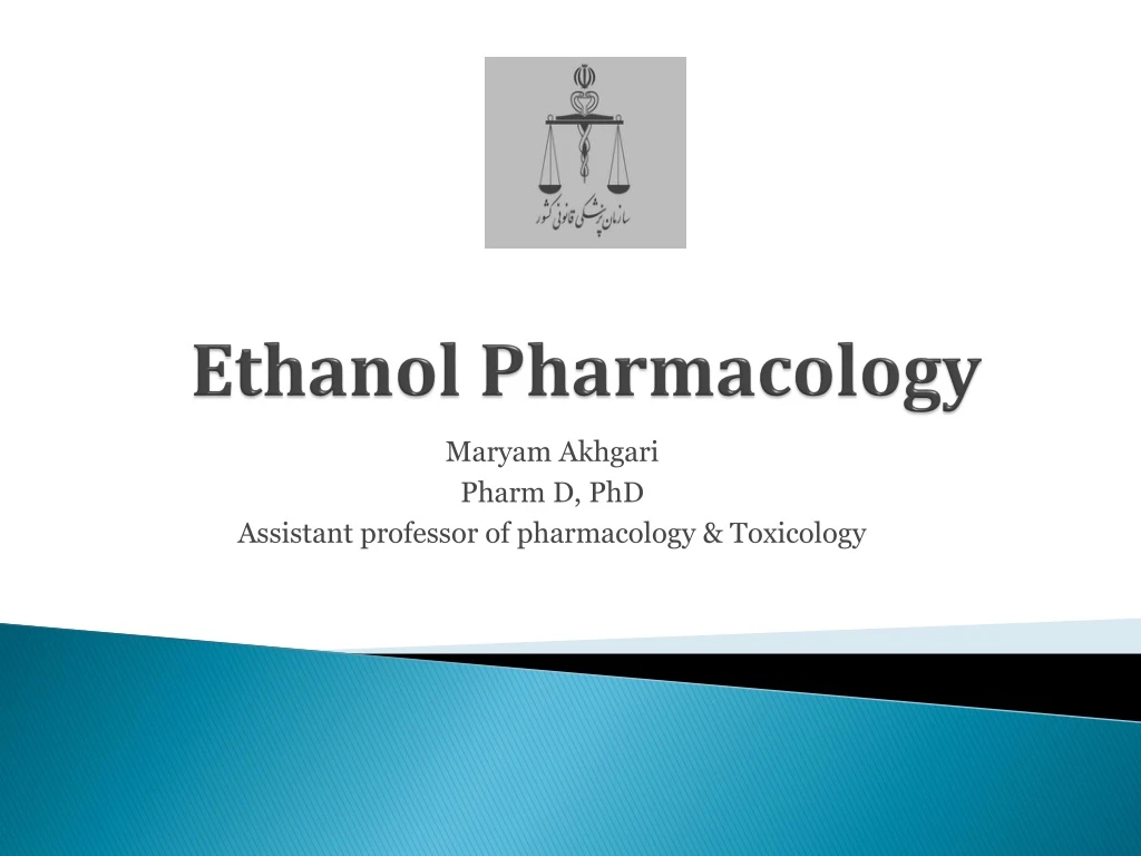 e thanol pharmacology