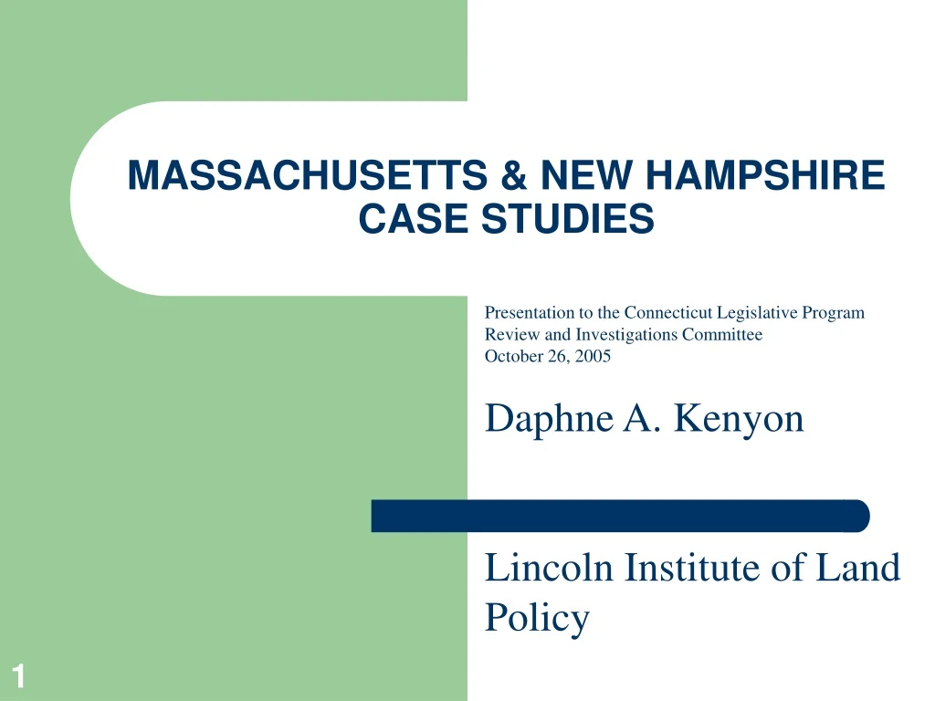massachusetts new hampshire case studies