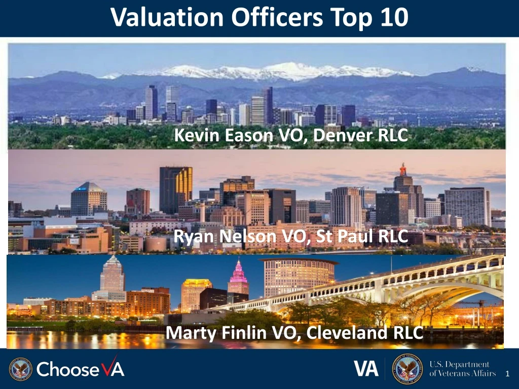 valuation officers top 10