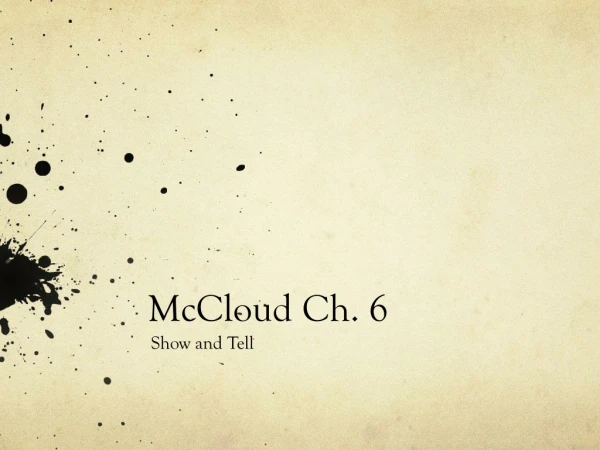 McCloud Ch. 6