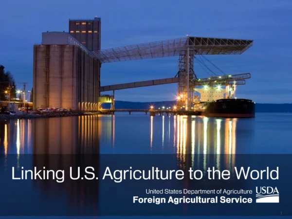 Linking US Agriculture to the World