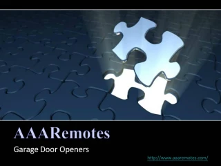 Garage Door Openers - slide 1