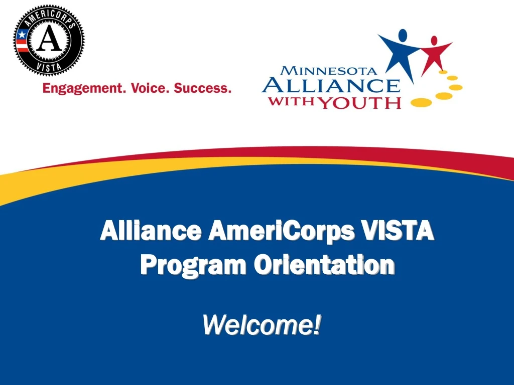 alliance americorps vista program orientation