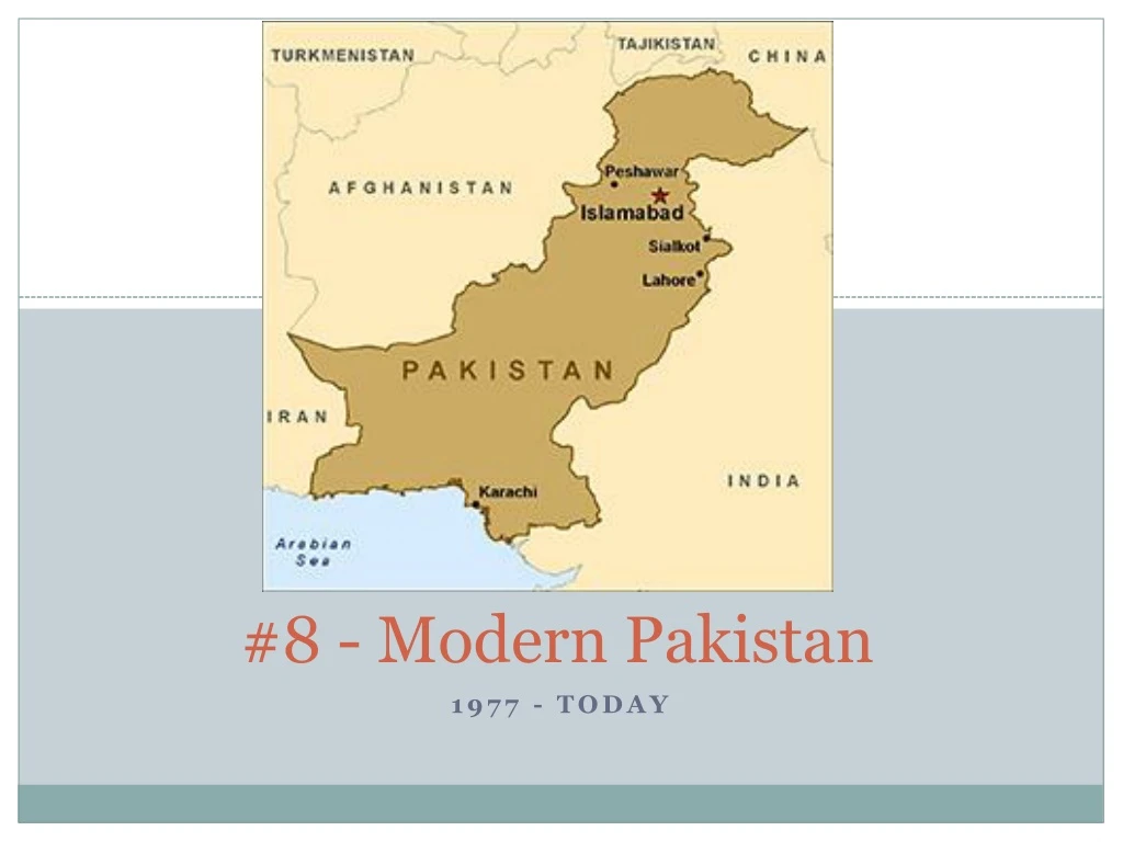 8 modern pakistan