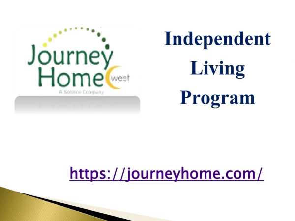 independent living program