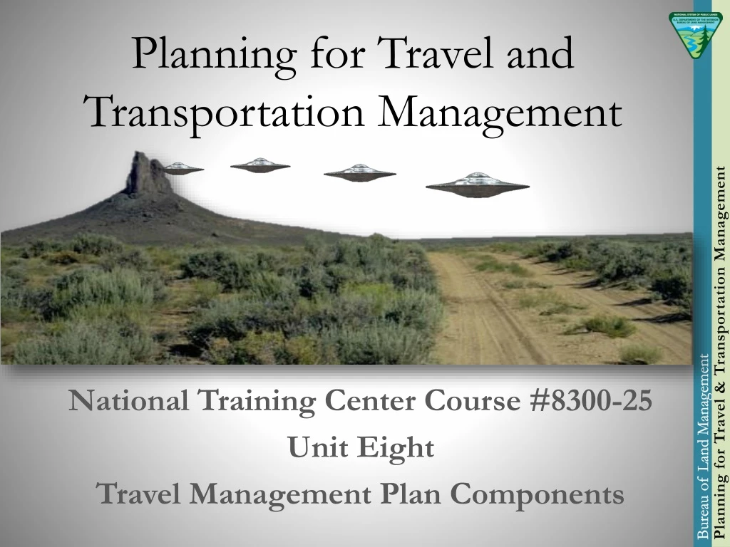 planning for travel and transportation management