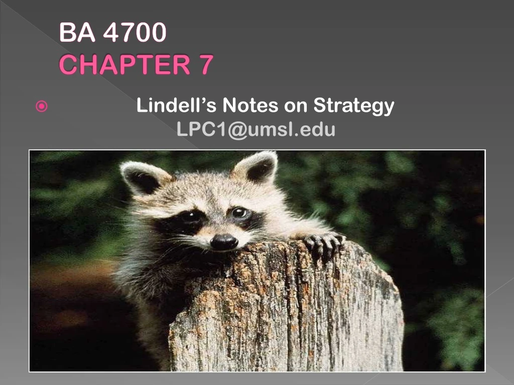 ba 4700 chapter 7