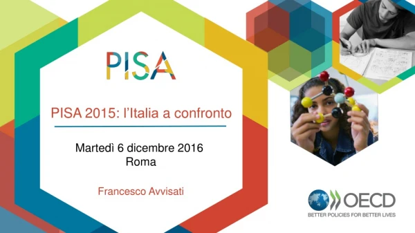 PISA 2015: l’Italia a confronto