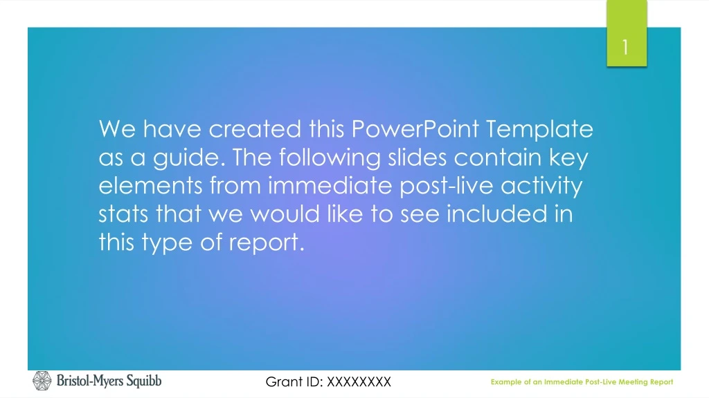 we have created this powerpoint template