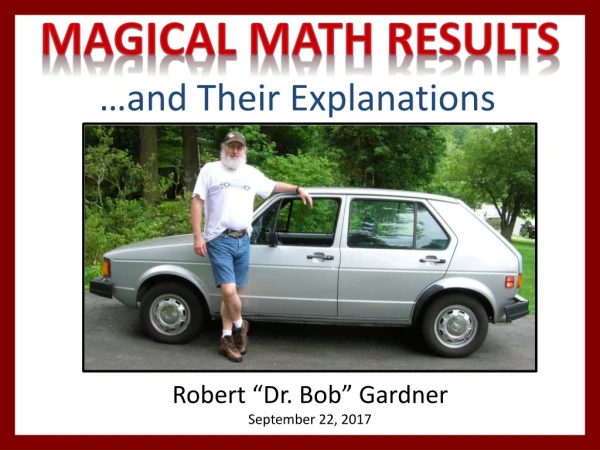 Magical Math Results