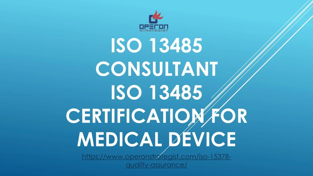 iso 13485 consultant iso 13485 certification