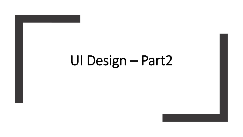 ui design part2