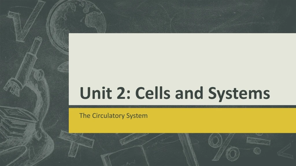 unit 2 cells and systems