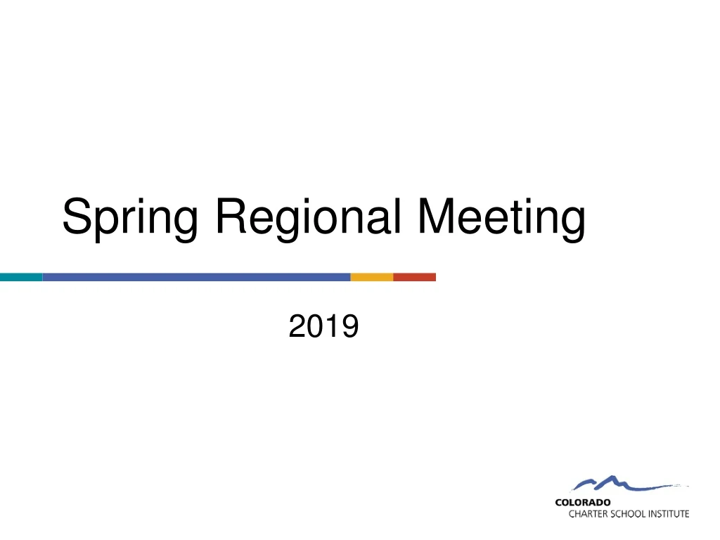 spring regional meeting