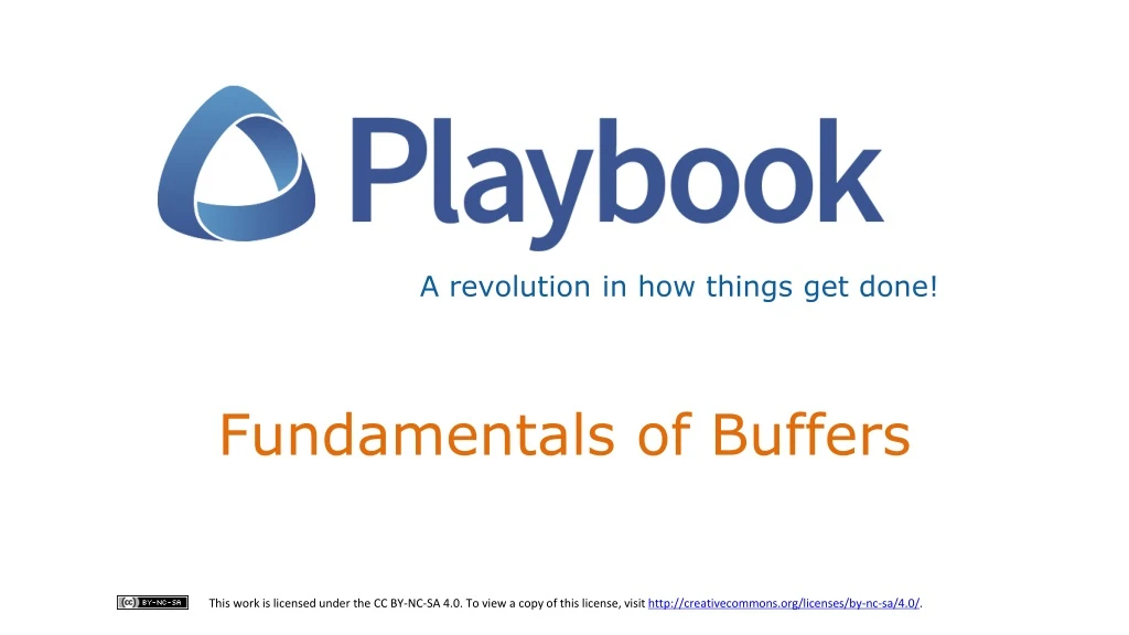 fundamentals of buffers