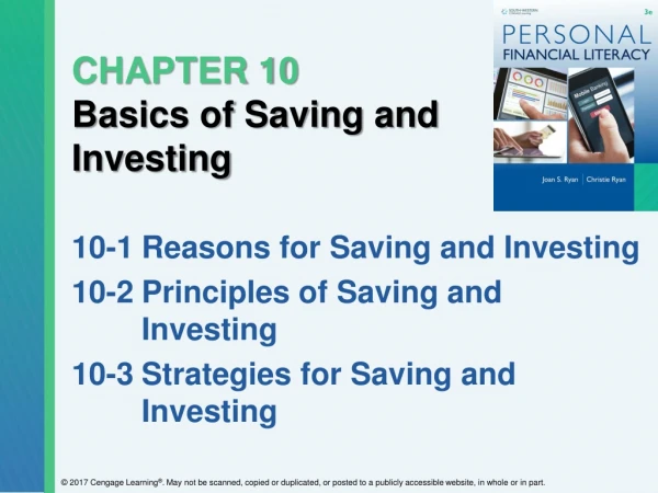 CHAPTER 10 Basics of Saving and Investing