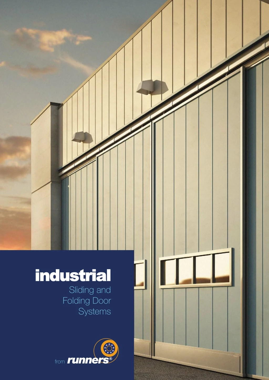industrial sliding and folding door