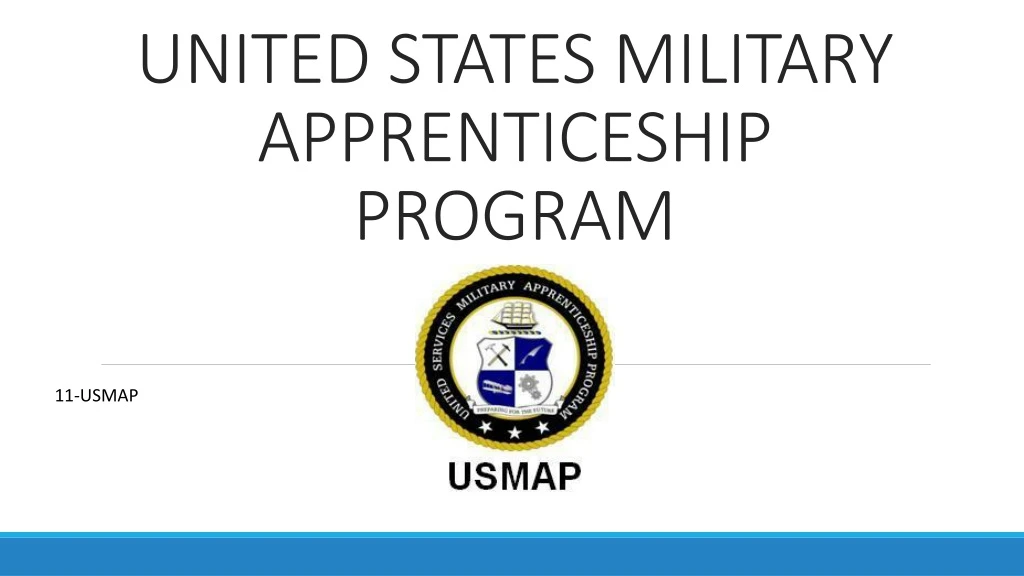 united states military apprenticeship program