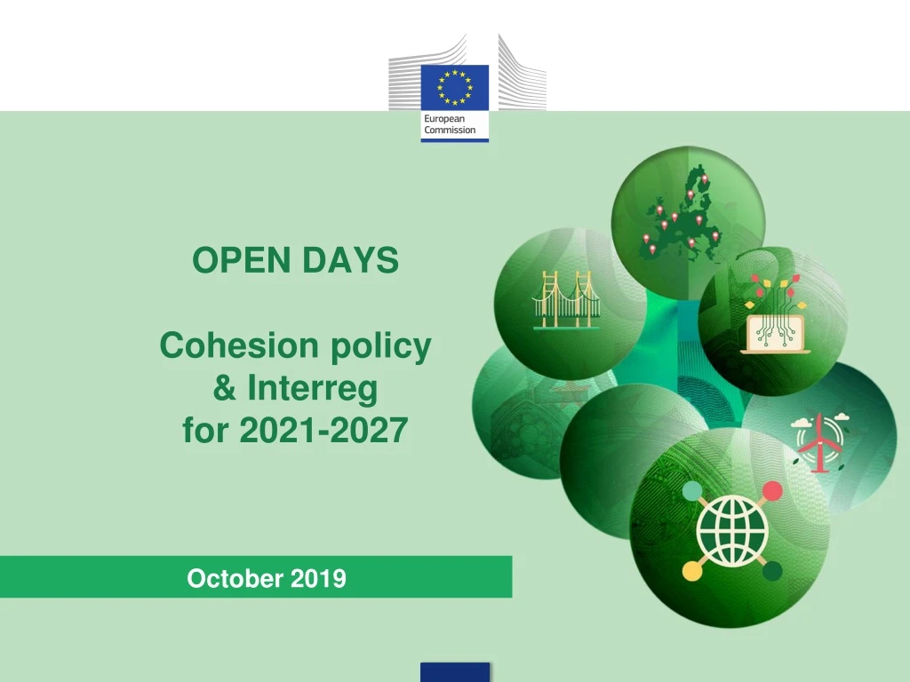 open days c ohesion policy interreg for 2021 2027