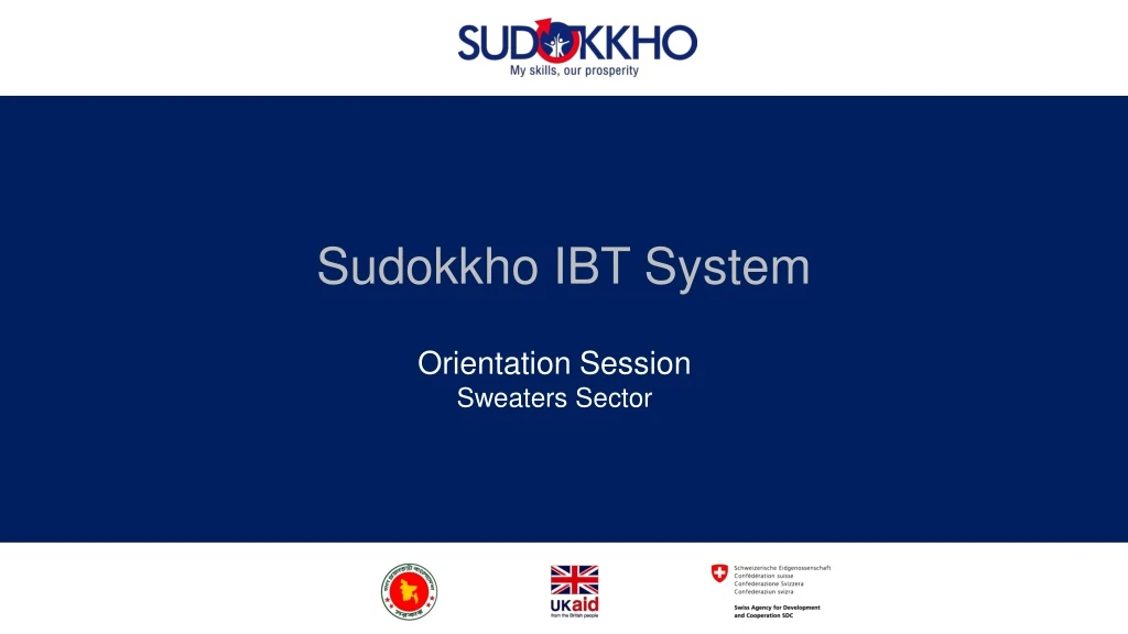 sudokkho ibt system