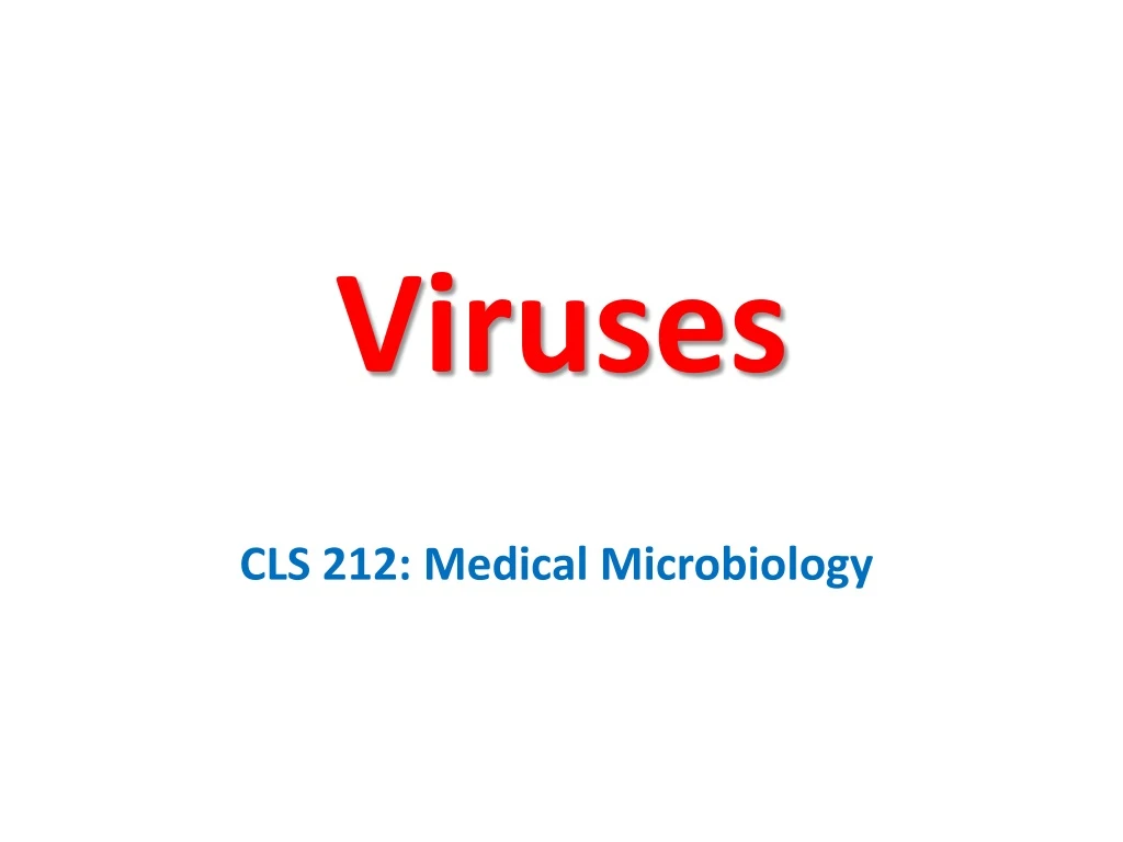 viruses