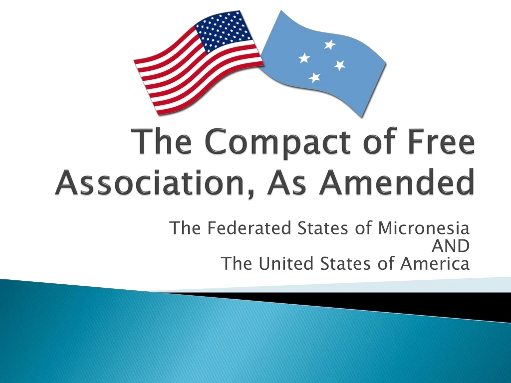 the compact of free association as amended