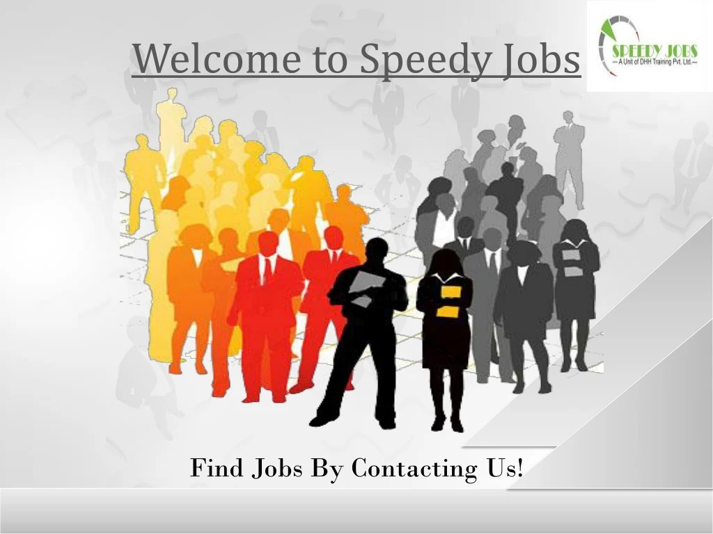welcome to speedy jobs