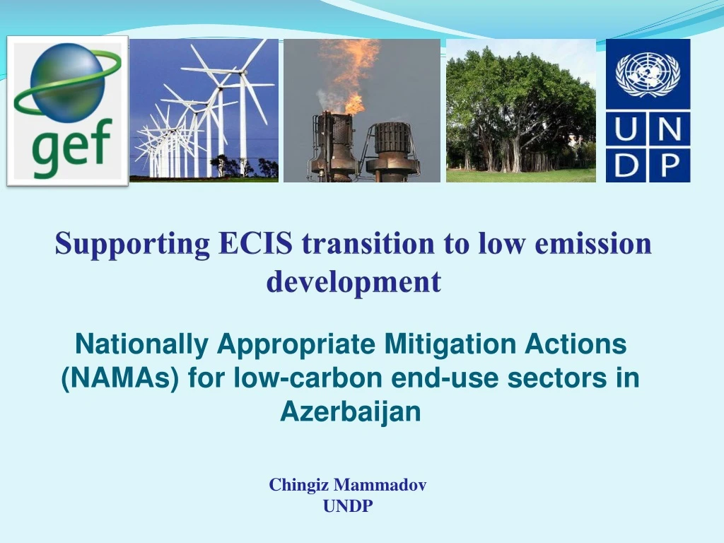 supporting ecis transition to low emission development