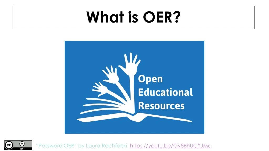 what is oer