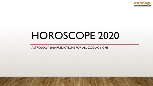 Horoscope 2020 Predictions for All Zodiac Signs