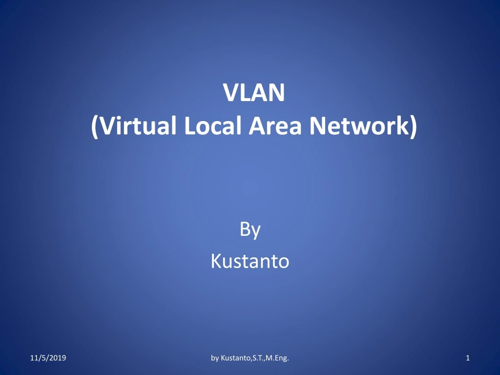 vlan virtual local area network