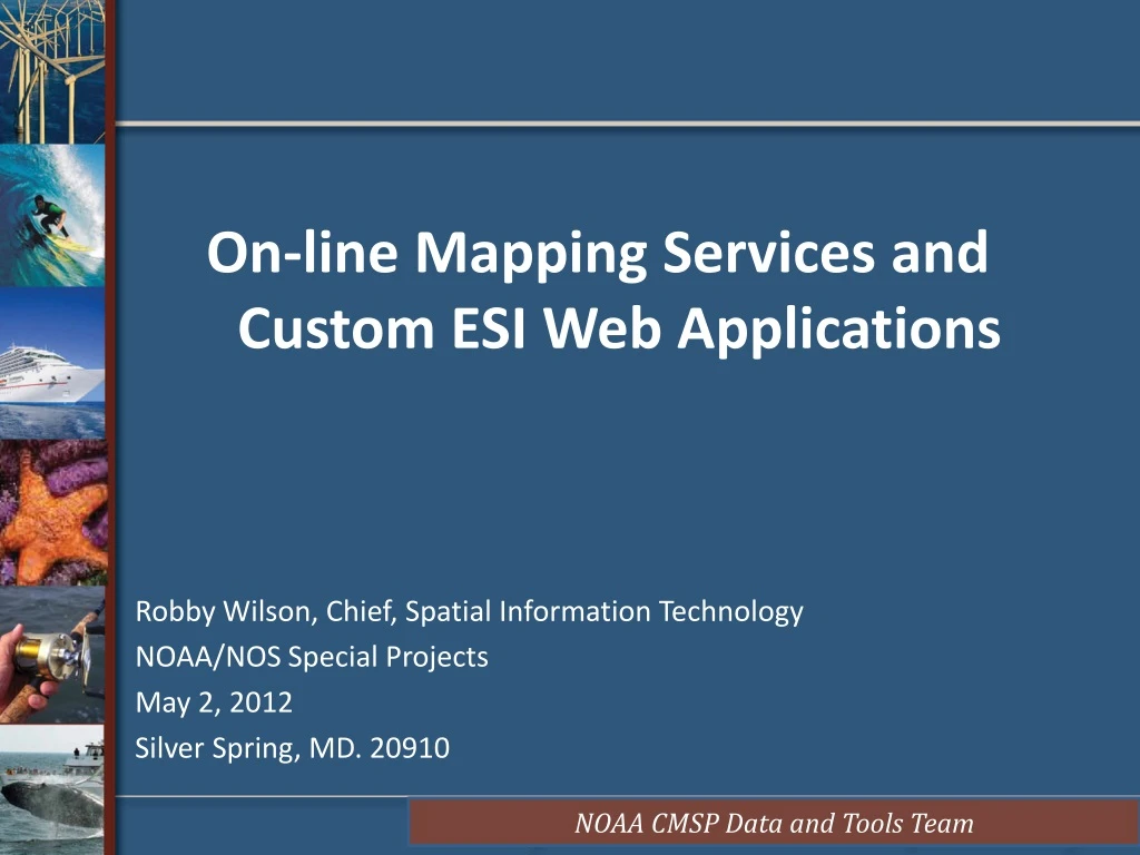 on line mapping services and custom