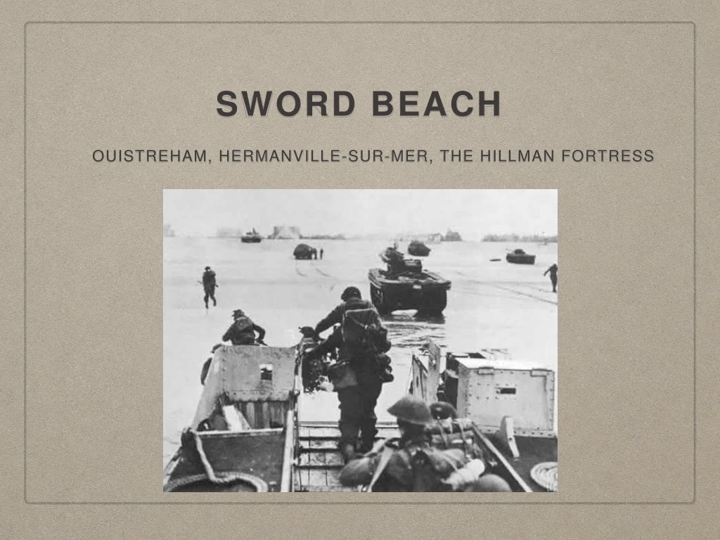 sword beach