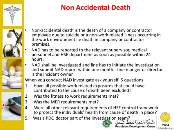 Non Accidental Death
