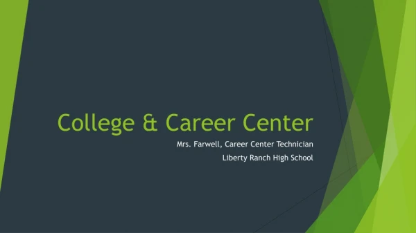 College &amp; Career Center