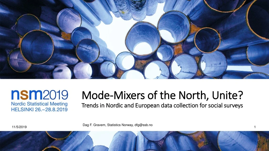 mode mixers of the north unite trends in nordic and european data collection for social surveys