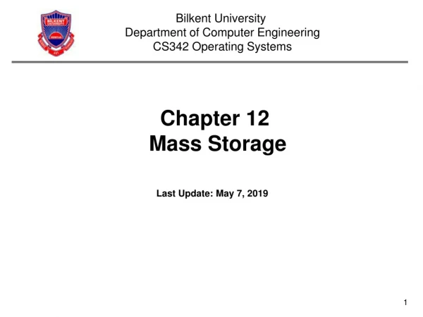 Chapter 12 Mass Storage