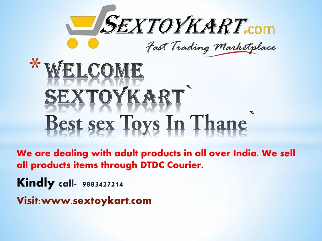 welcome sextoykart best sex toys in thane