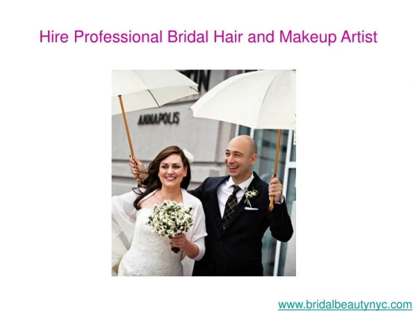 Hire Professional Bridal Hair and Makeup Artist