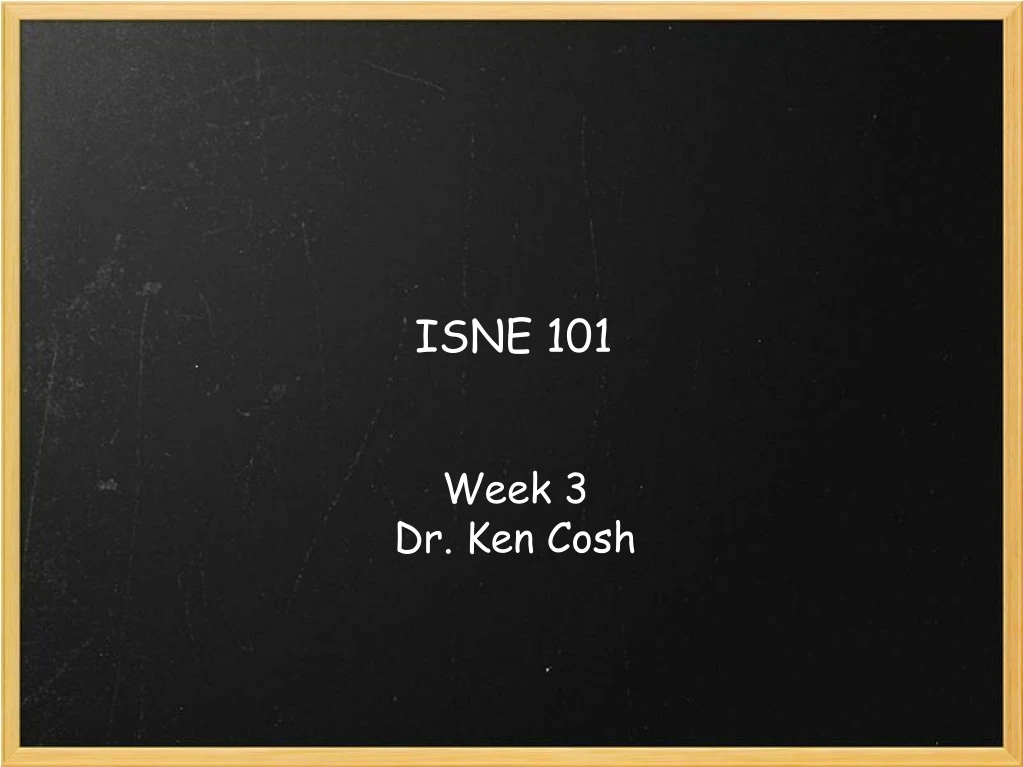 isne 101