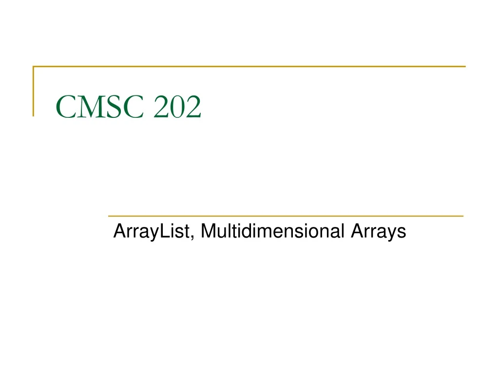 cmsc 202