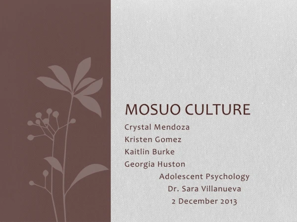 Mosuo culture